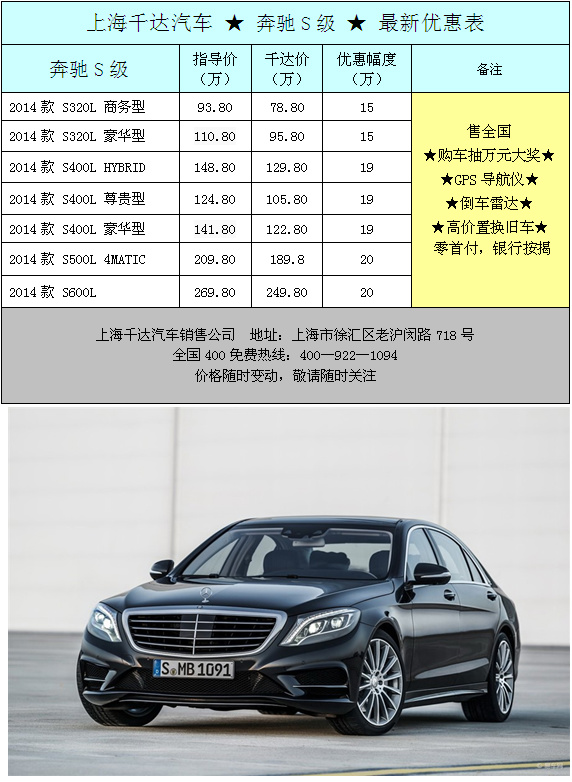 S300L奔馳最新報(bào)價(jià)深度解析及購車指南